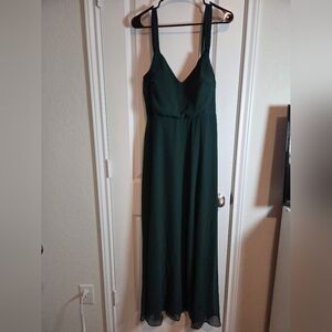 Birdy Grey Emerald Green DRESS size MEDIUM (With Hem Alteration)